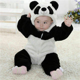 Panda-Baby-Strampler