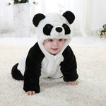 Panda-Baby-Strampler