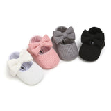 Newborn Butterfly Bow Shoes - Cozy Nursery