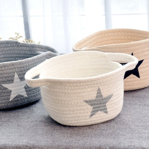 Star Storage Baskets - Cozy Nursery