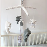 Bears Musical Crib Mobile - Cozy Nursery