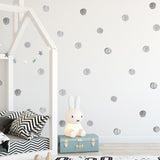 Watercolor Dot Wall Decals