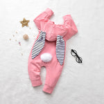 Bunny Long Sleeve Romper - Cozy Nursery
