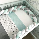 Braided Crib Bumper 4 m - Cozy Nursery
