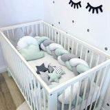Braided Crib Bumper 4 m - Cozy Nursery