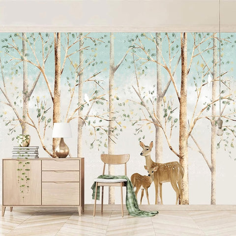 Spring Woodland Forest Wallpaper