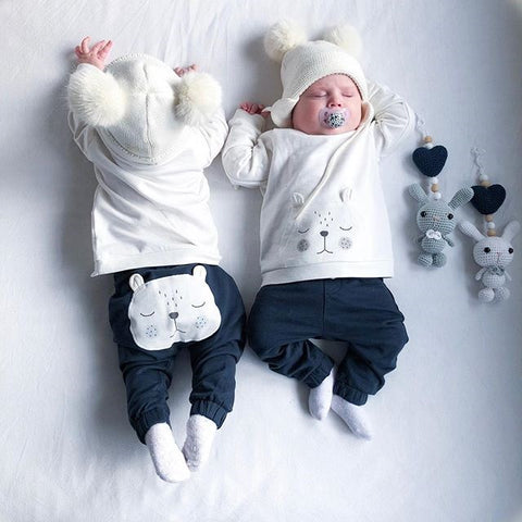 Bear Baby Outfit - Cozy Nursery
