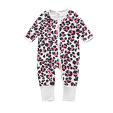 Leopard Print Baby Romper - Cozy Nursery
