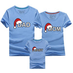 Dad Mom Baby Matching Christmas T-Shirt