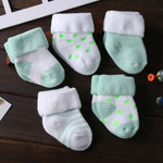 Baby Non-slip Socks 5 pairs - Cozy Nursery