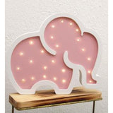 Elephant LED Night Light - Cozy Nursery