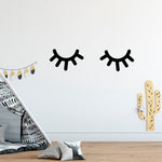 Eyelash Wall Stickers - Cozy Nursery