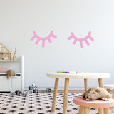 Eyelash Wall Stickers - Cozy Nursery
