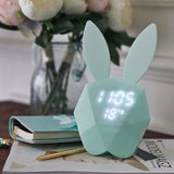 Voice Controlled Table Bunny Lamp - Cozy Nursery