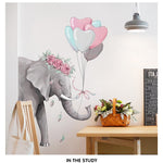 Miss elephant wall sticker - Cozy Nursery