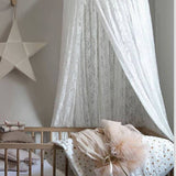 Baby Crib Lace Canopy - Cozy Nursery