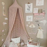 Baby Crib Lace Canopy - Cozy Nursery