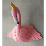 Flamingo-Kopf-Wanddekoration 