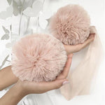 Chiffon Pompoms for Princess Bed Canopy