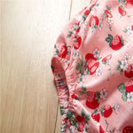 Strawberry Romper with Headband - Cozy Nursery