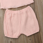 Ruffle Tops and Shorts - Cozy Nursery