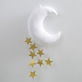 Moon Cloud with Stars Crib Mobile
