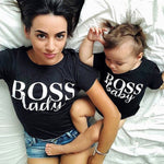 Matching Boss Family T-shirt - Cozy Nursery