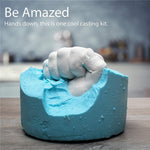 3D-Baby-Hand- und Fußabdruck-Andenkenset