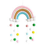 Rainbow and Rain Wall Decor - Cozy Nursery