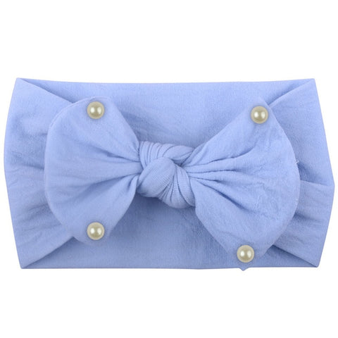Embellished Bow Knot Headband - Cozy Nursery