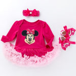 Minnie Mouse Tutu Skirt Romper - Cozy Nursery