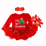Christmas Tutu Skirt Romper - Cozy Nursery
