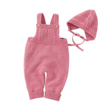 Baby Sleeveless Jumpsuit with Hat