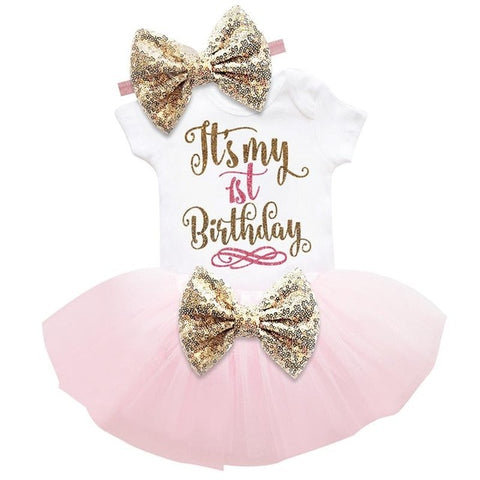 Baby 1st Birthday Tutu Dress