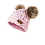 Baby Crochet Pom Pom Hats - Cozy Nursery