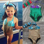 Mermaid Shell Baby Swimsuit - Cozy Nursery