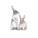 Cute Rabbits Wall Sticker