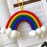 Rainbow with Clouds Pendant