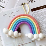 Rainbow with Clouds Pendant