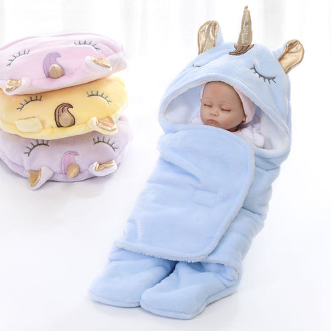 Babyschlafsack Einhorndecke
