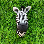 Zebra-Tierkopf-Dekor