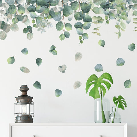 Tropical Leaves Wall Stickers