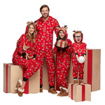 Family Matching Deer Christmas Pajamas