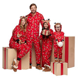 Familien-passender Hirsch-Weihnachtspyjama 