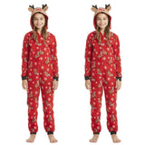 Family Matching Deer Christmas Pajamas