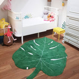 Jungle Leaf Rug – Cozy Nursery