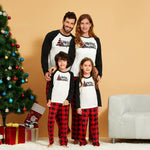 Christmas Matching Checkered Pajamas