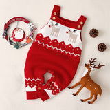 Knitted Reindeer Jumpsuit