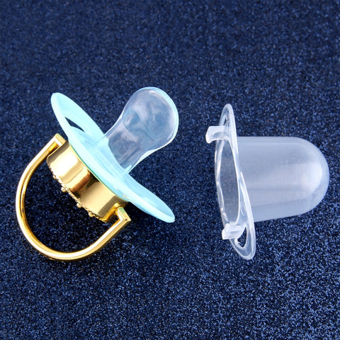 Crown Rhinestones Pacifier – Cozy Nursery