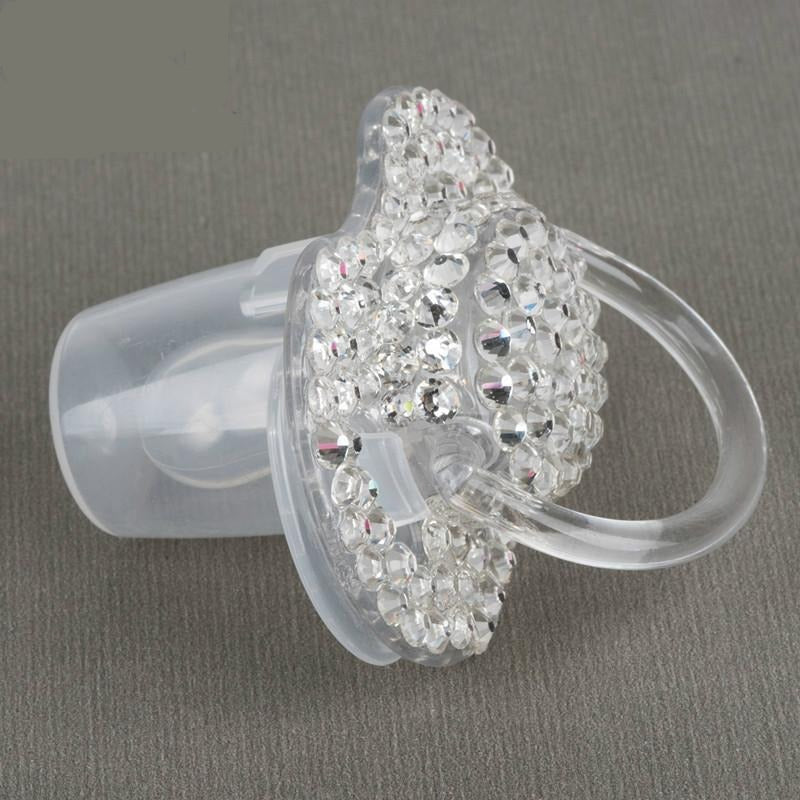 Porcelain Pacifiers Luxury Rhinestones Baby Pacifier – Cozy Nursery